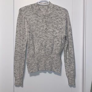 Back Wrap Sweater High Nick Salt & Pepper